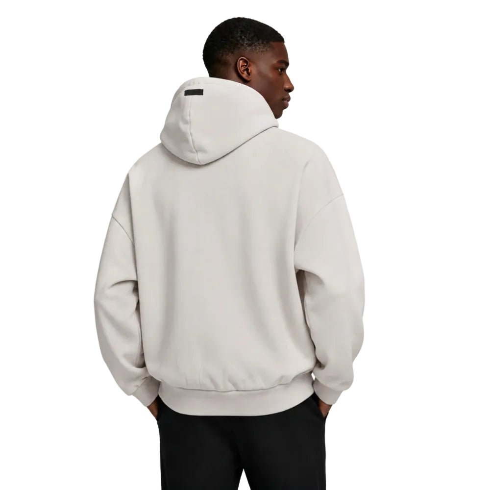 Fear of God Essentials Hoodie Silver Cloud - AFewVibe