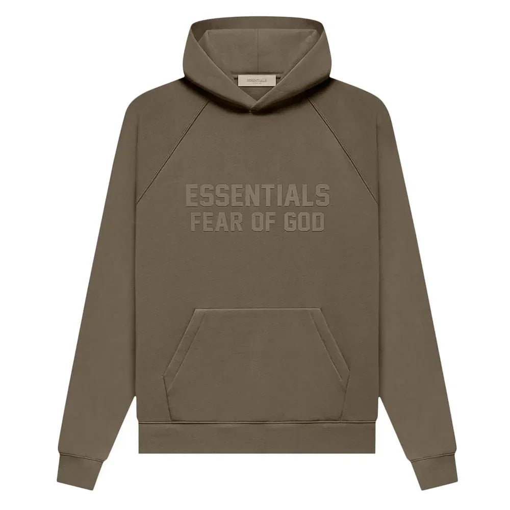 Fear of God Essentials Hoodie Wood - Afewvibe
