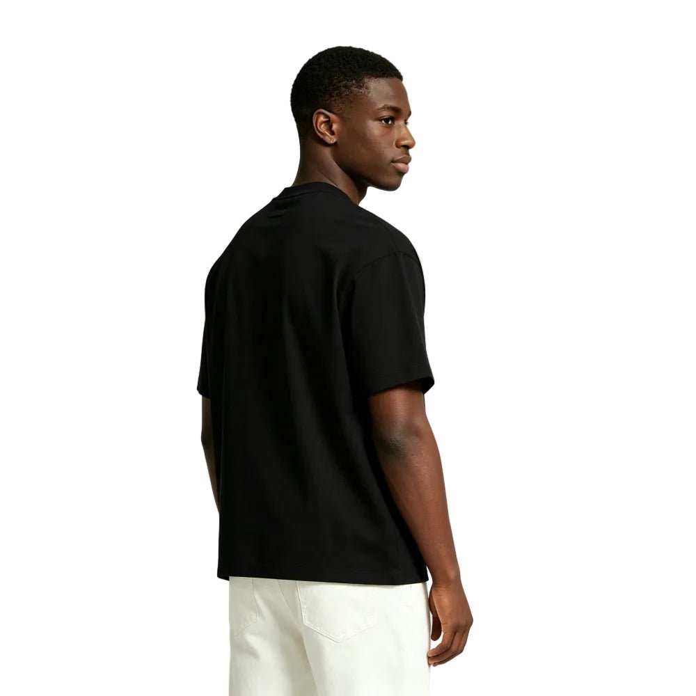 Fear of God Essentials Jersey Crewneck Tee Black - Afewvibe