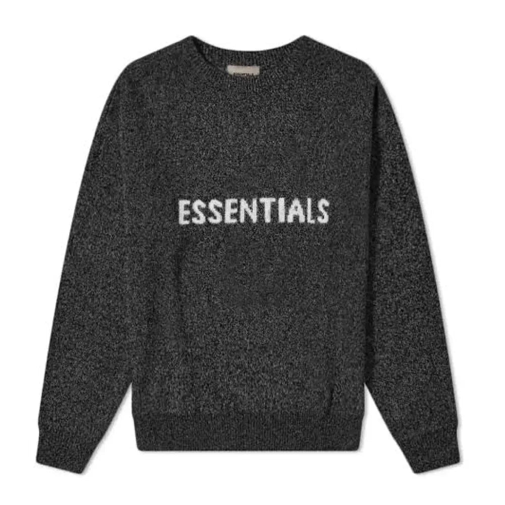 Fear of God Essentials Knit Sweater Black – AFewVibe Fear of God Essentials Knit Sweater Black – AFewVibe