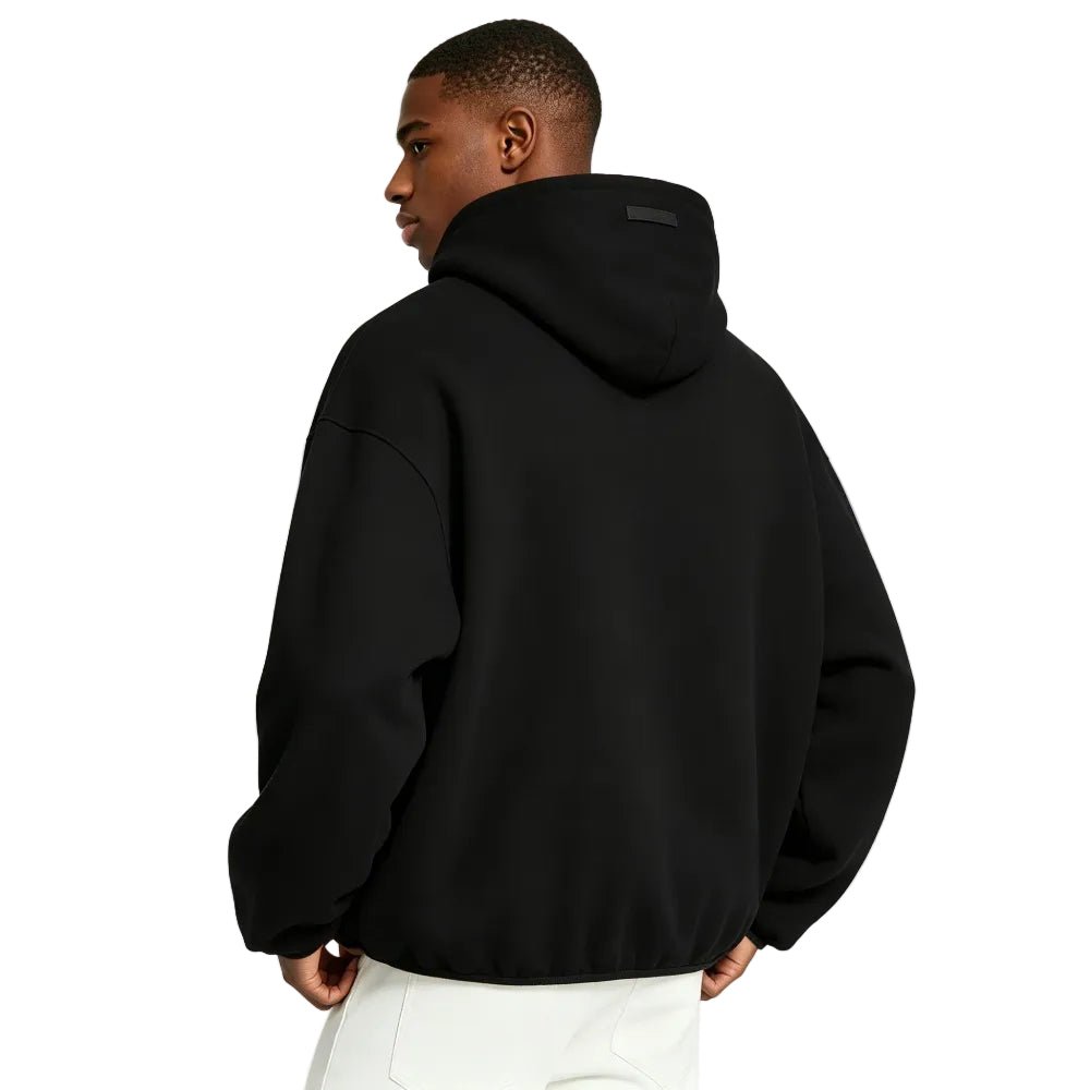 Fear of God Essentials NBA Hoodie Black - AFewVibe