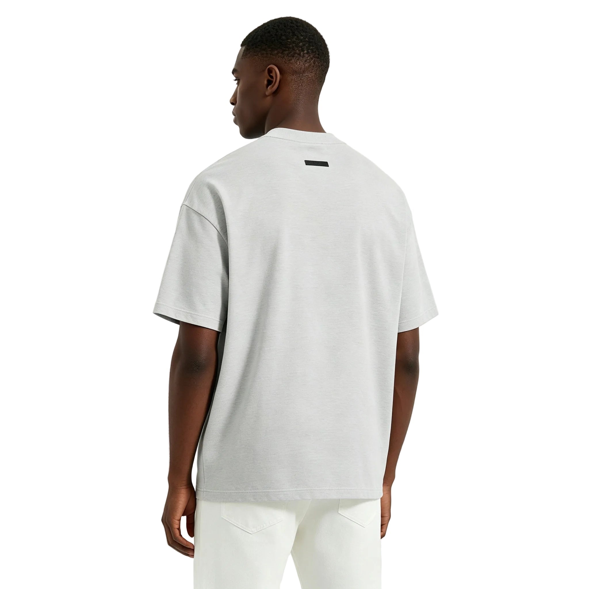 Fear of God Essentials NBA Tee Light Heather - AFewVibe