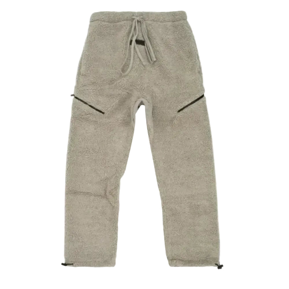 Fear Of God Essentials Polar Fleece Pant Dark Oatmeal - Afewvibe