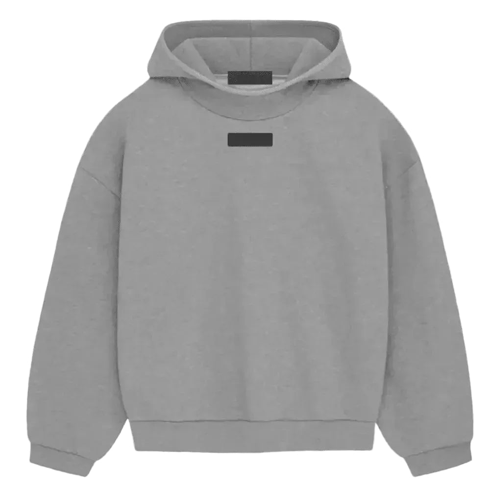 Fear of God Essentials Pullover Hoodie Dark Heather Oatmeal - Afewvibe
