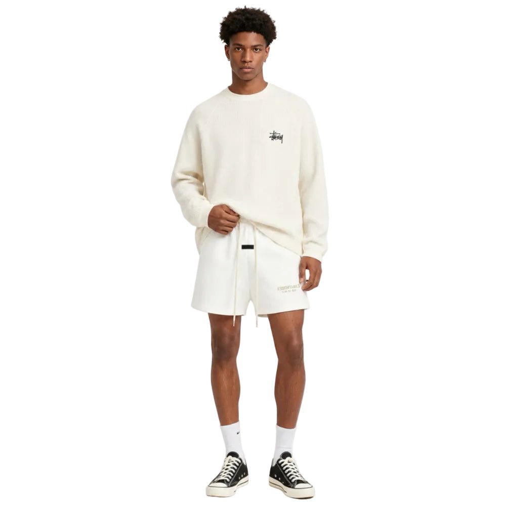Fear of God Essentials Running Short Cloud Dancer - AFewVibe