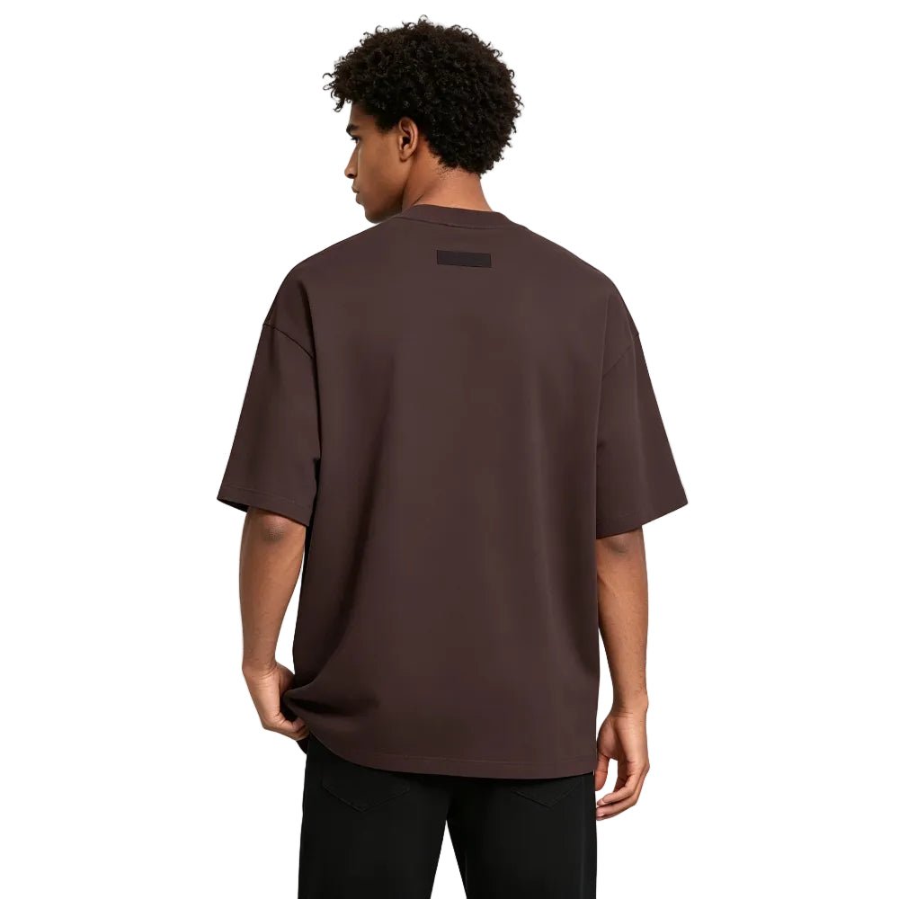 Fear of God Essentials Short-Sleeve Tee Plum - AFewVibe