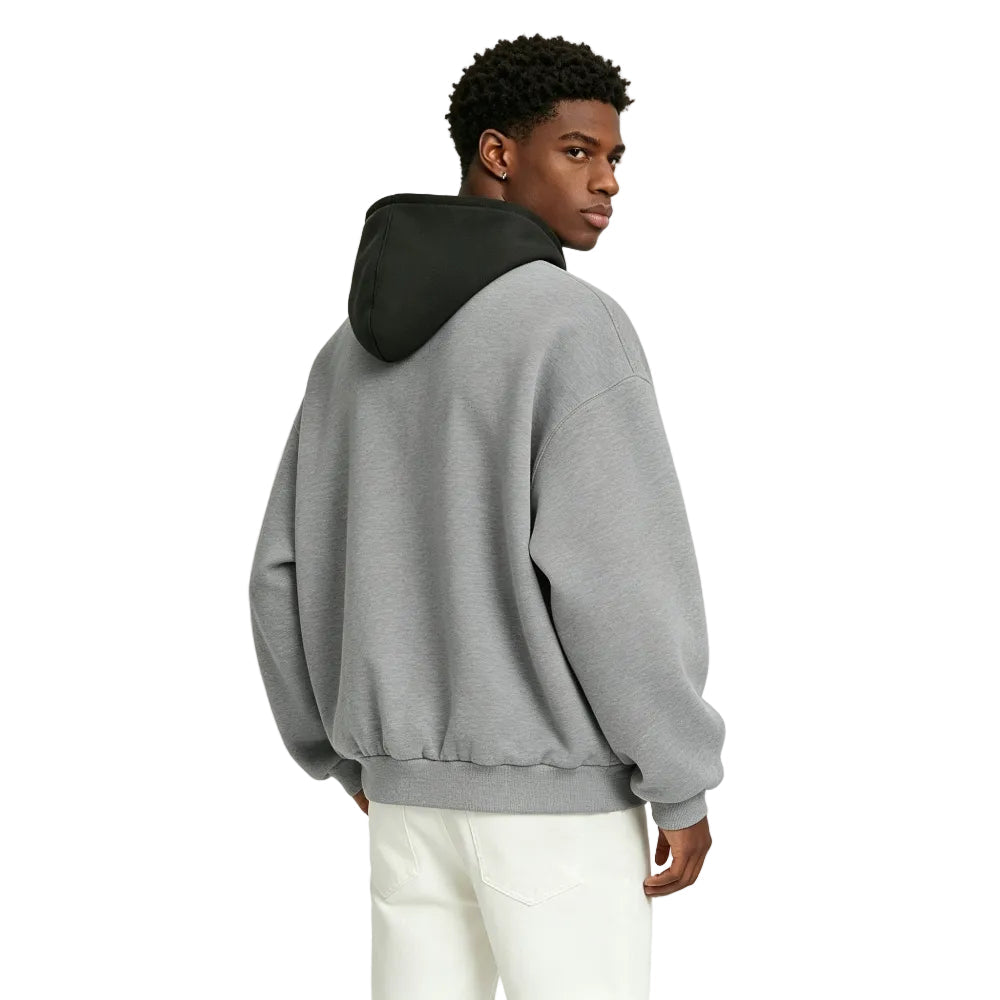 Fear of God Essentials SS24 Nylon Fleece Hoodie Dark Heather - AFewVibe
