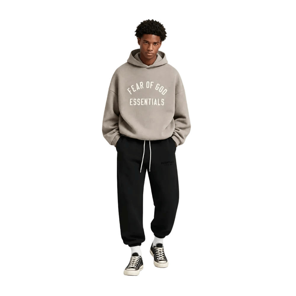 Fear of God Essentials Sweatpant FW23 Jet Black - AFewVibe