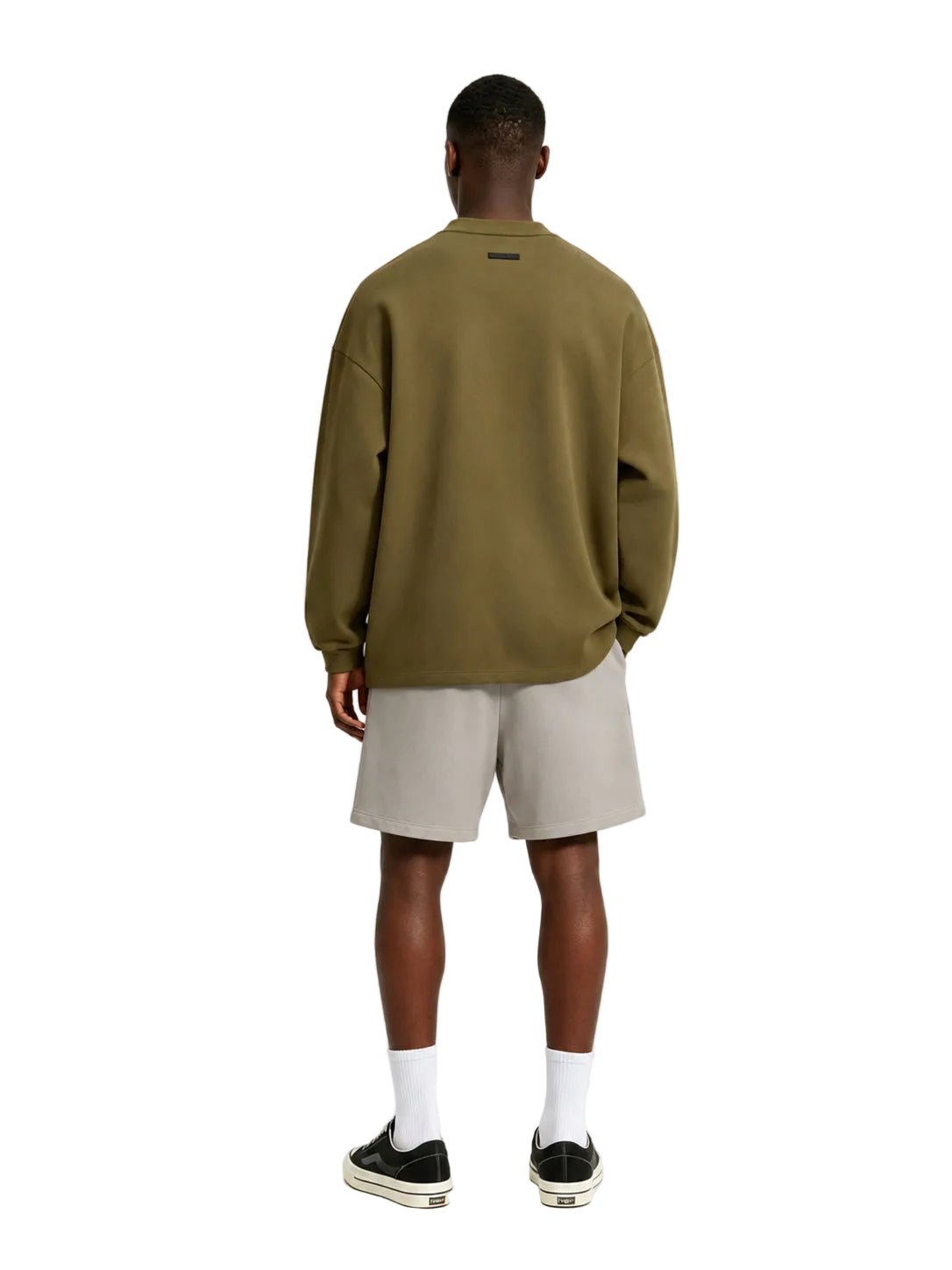 Fear of God Essentials Sweatshort – Seal - AFewVibe
