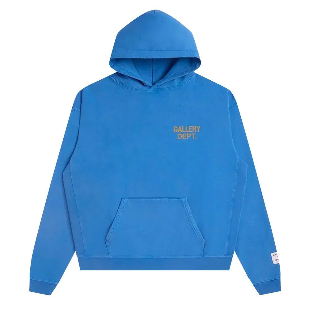 Gallery Dept. 90s GD Logo Hoodie Royal - Afewvibe