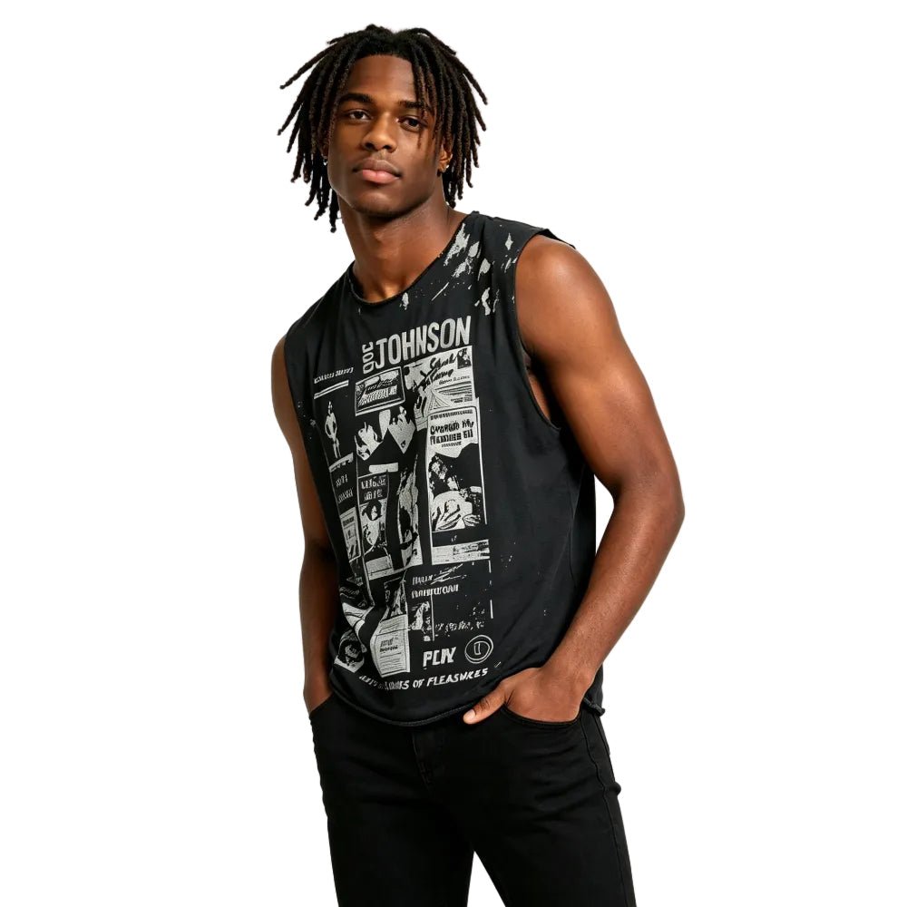 Gallery Dept. Doc Johnson Sexy Tee Black - Afewvibe