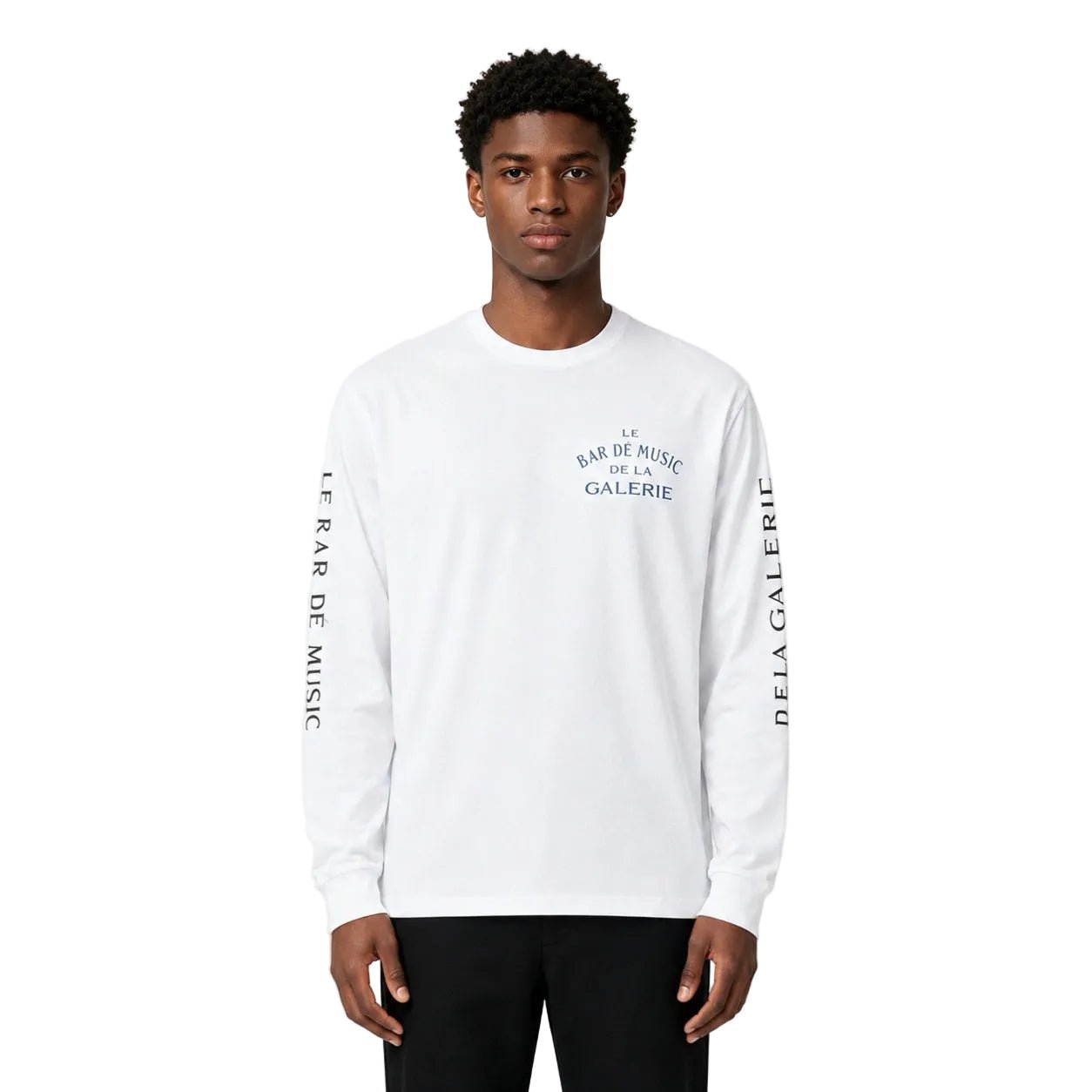 Gallery Dept. Le Bar Shop L/S Tee white - AFewVibe