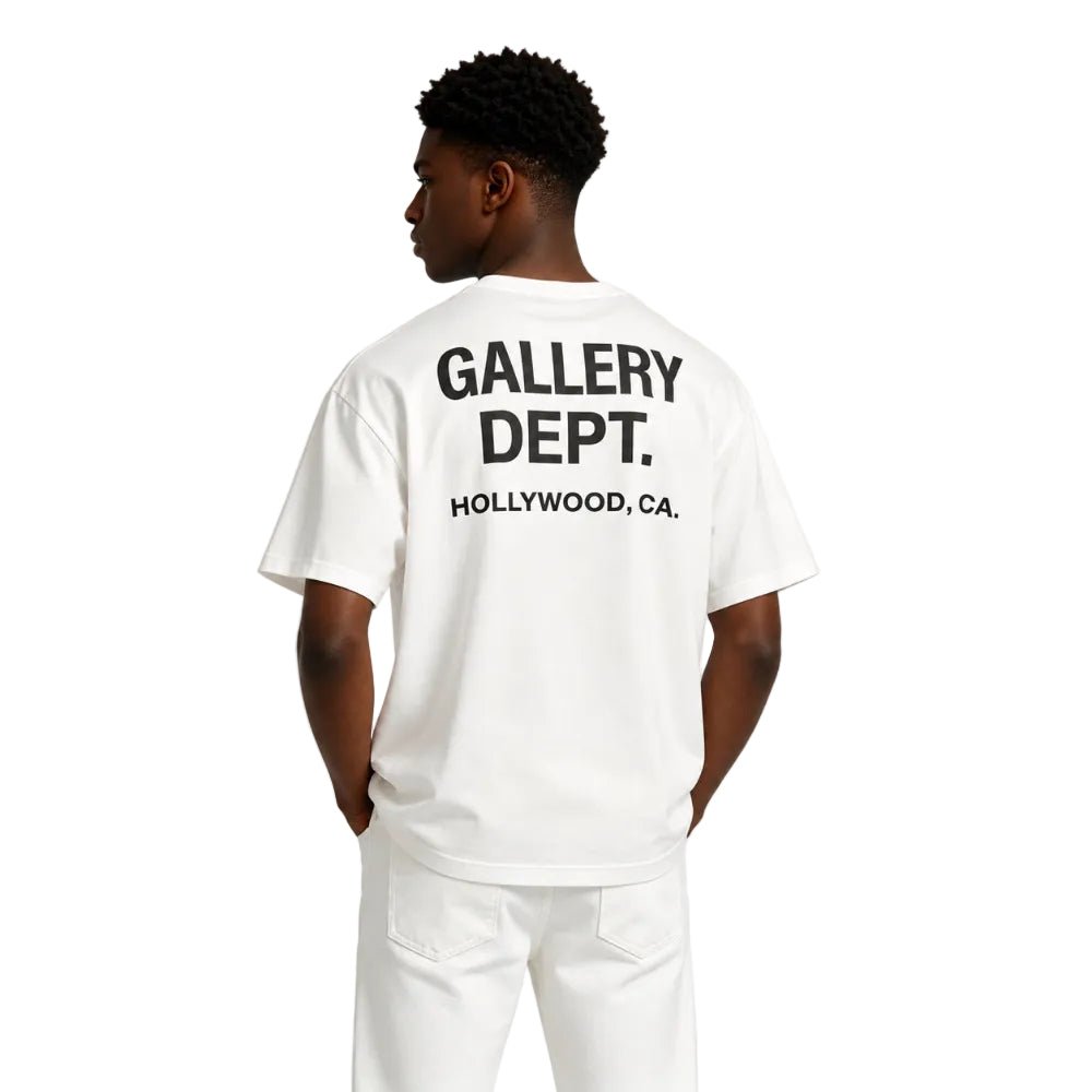 Gallery Dept. Souvenir T-Shirt White Black - AFewVibe