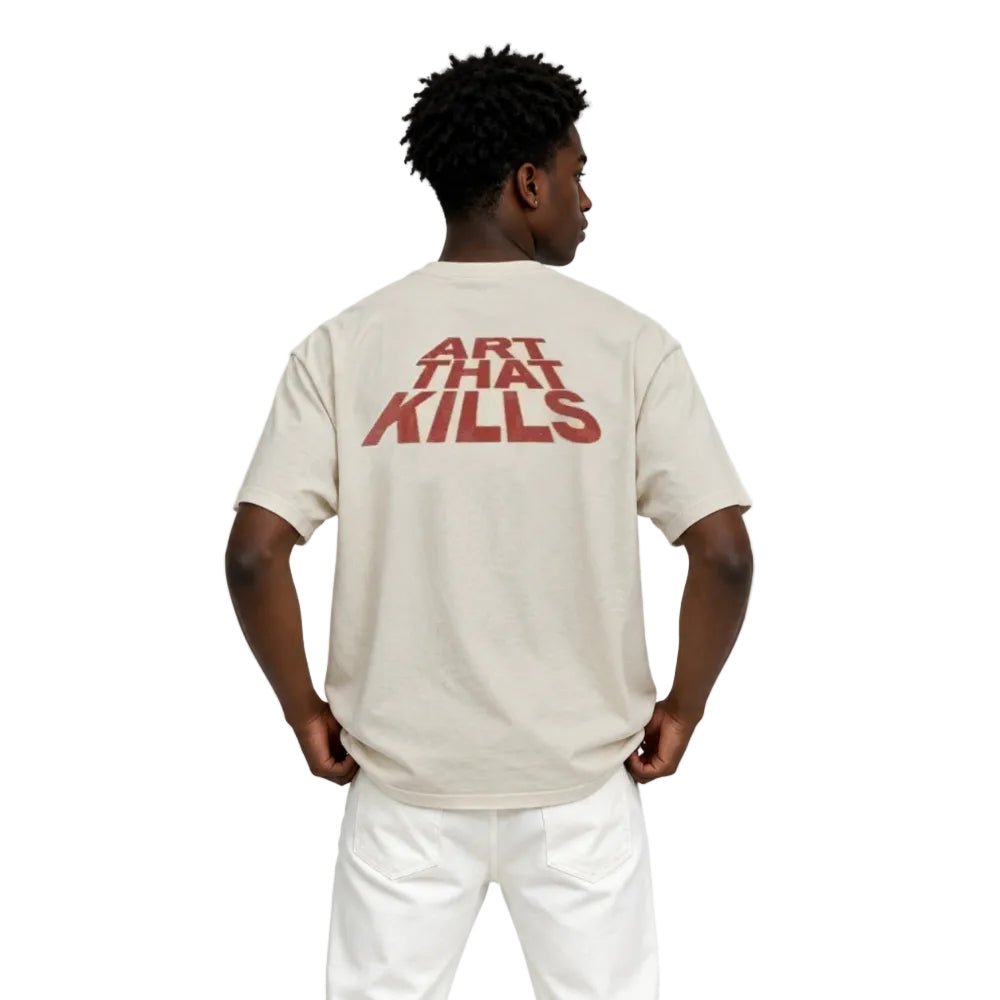 Gallery Dept. Work in Progress Only Way Out Tee Vintage White - AFewVibe