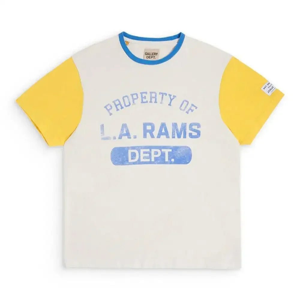 GALLERY DEPT. x LA Rams Colorblock Tee - Afewvibe