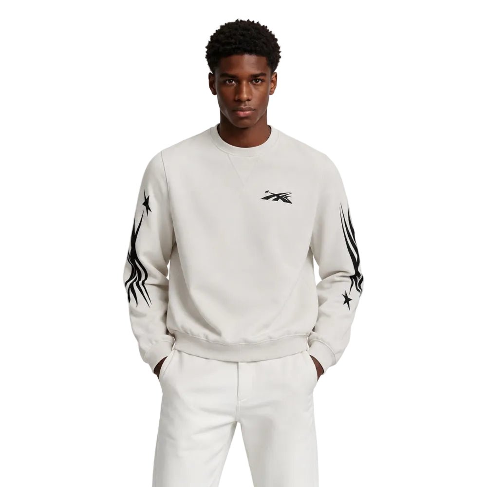 Hellstar Sports Crewneck White - AFewVibe
