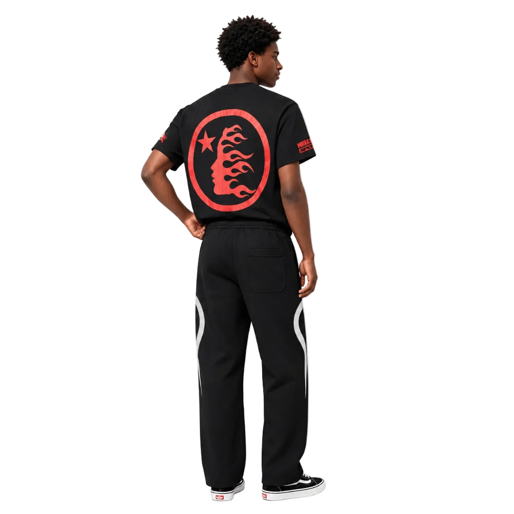 Hellstar Sports Sweatpants Jet Black - AFewVibe