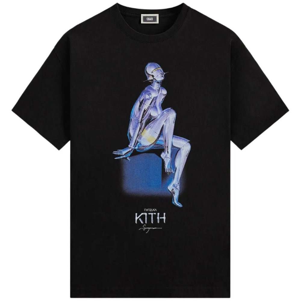 Kith For Nanzuka Gallery Sorayama Model A Stitch Tee Black – AFewVibe
