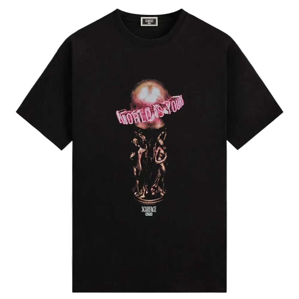 Kith x Scarface The World Is Yours Tee Black – AFewVibe