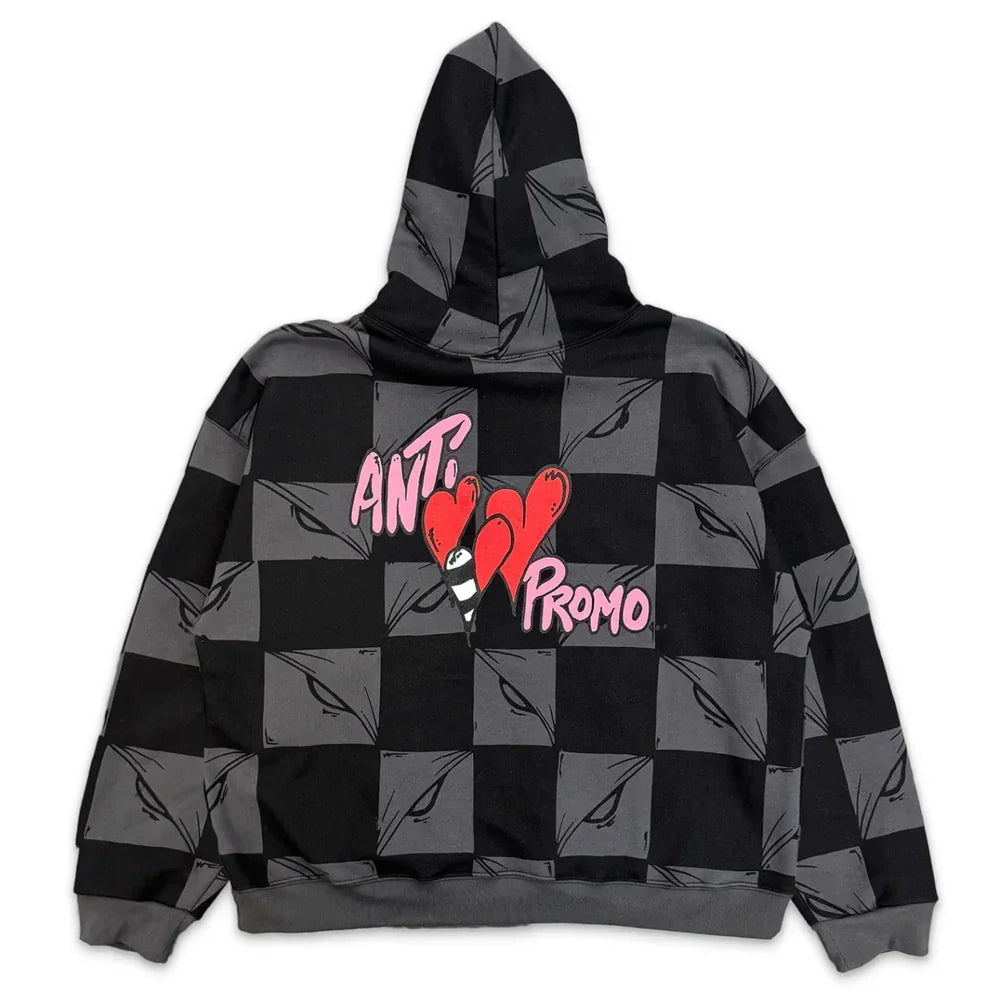Matty Boy 99 Eyes Hoodie Black/Grey - Afewvibe