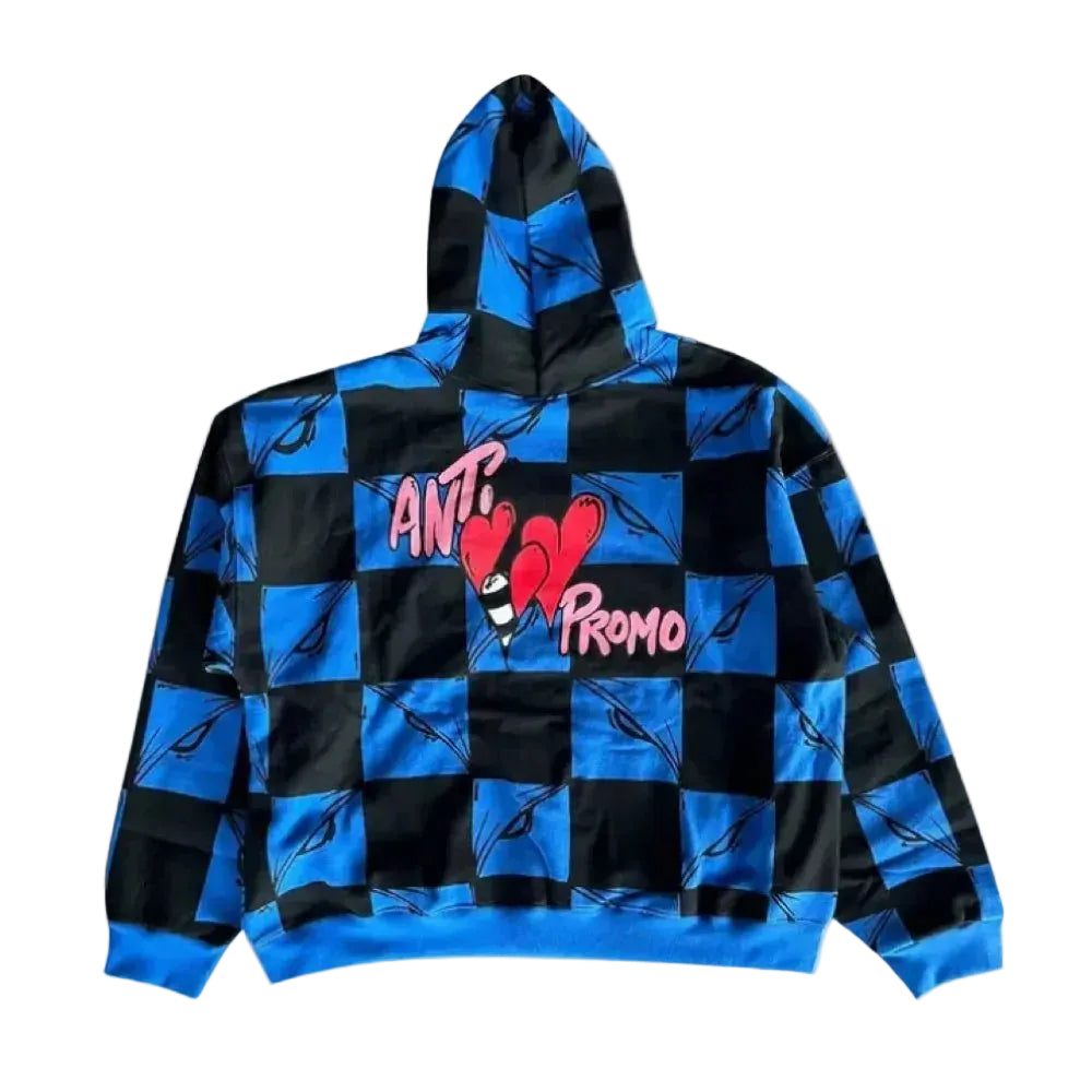 Matty Boy Anti Promo 99 Eyez Hoodie Black Blue - Afewvibe