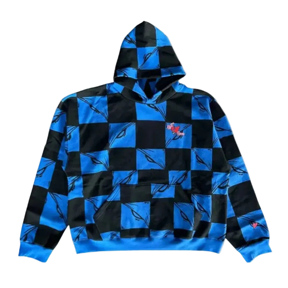 Matty Boy Anti Promo 99 Eyez Hoodie Black Blue - Afewvibe