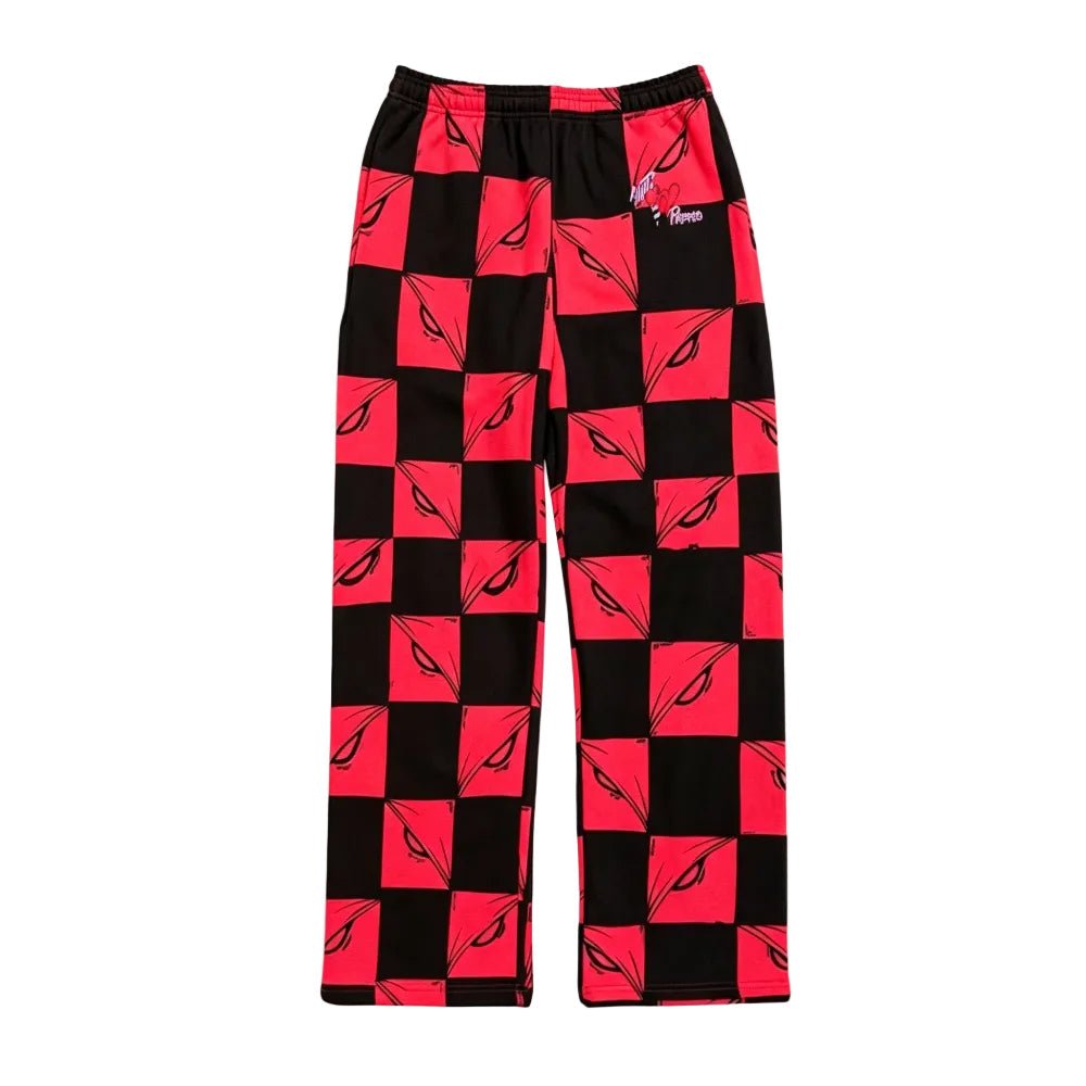 Matty Boy Anti Promo 99 Eyez Sweatpants Black Red – AFewVibe