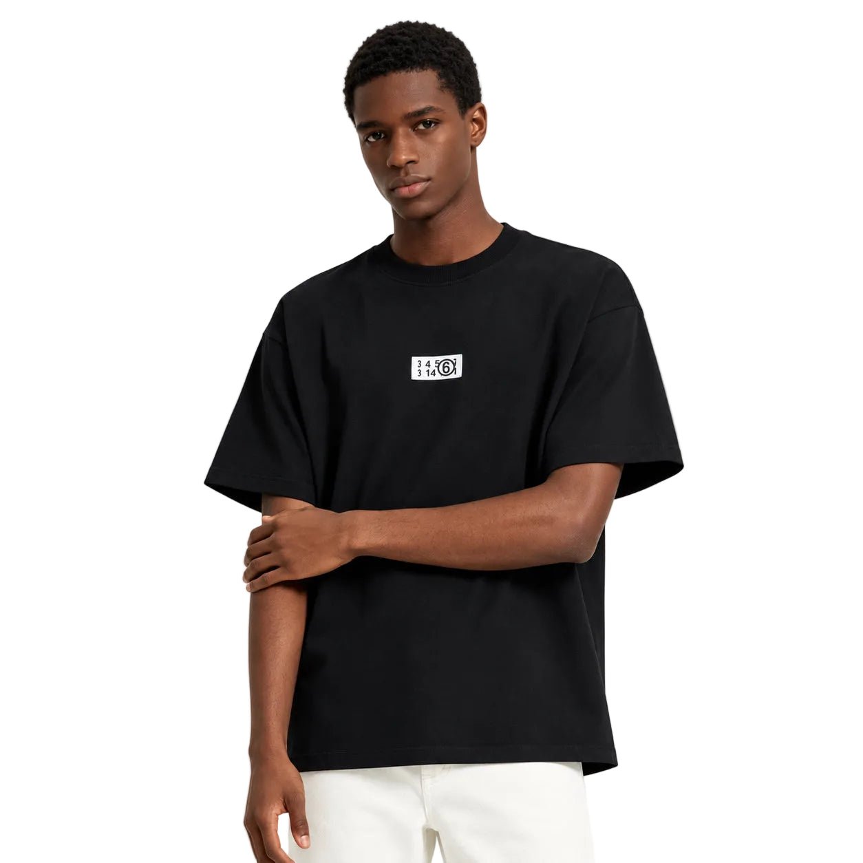 MM6 Maison Margiela Zoom logo oversized T-shirt - AFewVibe
