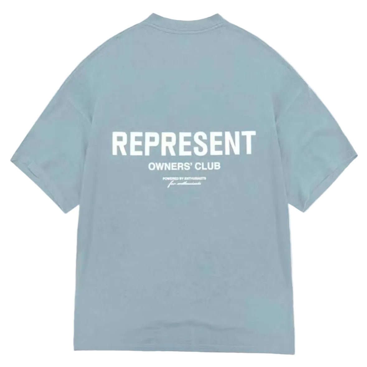 Represent Owners Club TShirt Powder Blue - Afewvibe