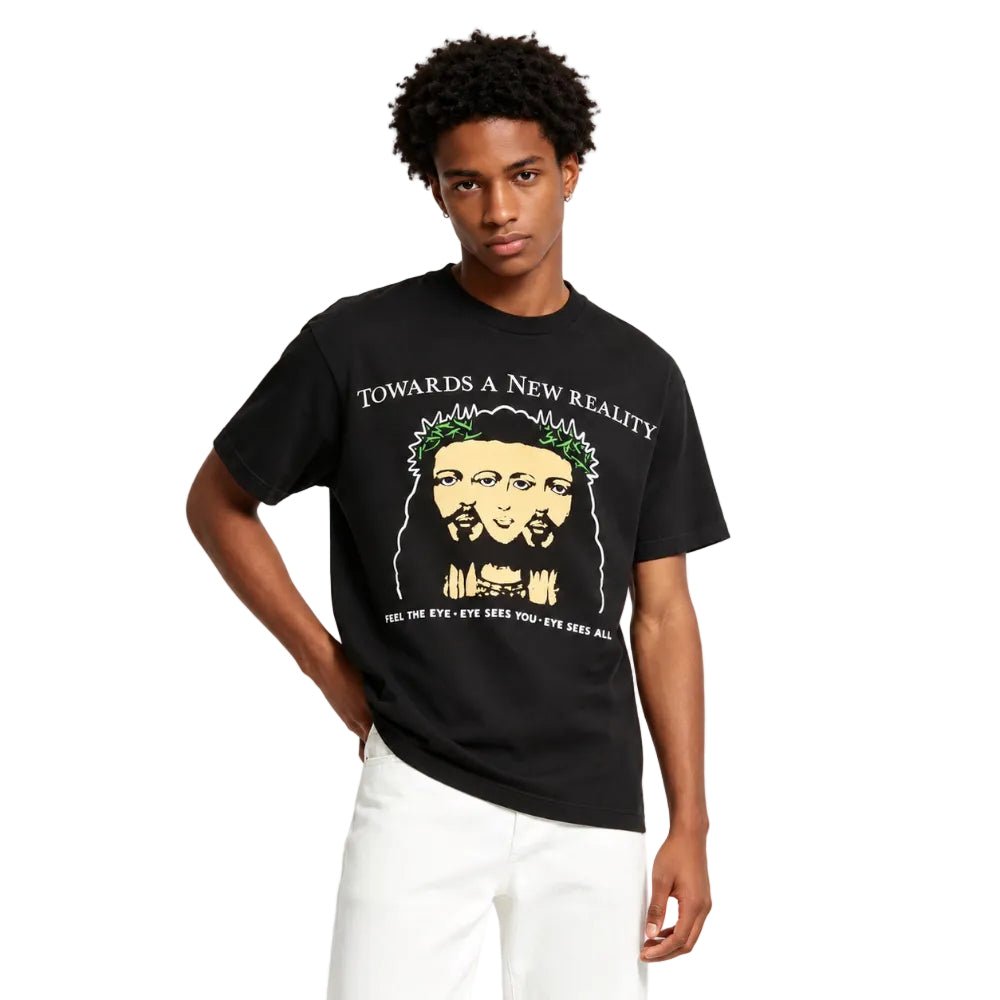 Saint Michael Vision S S Vintage Tee Black - AFewVibe