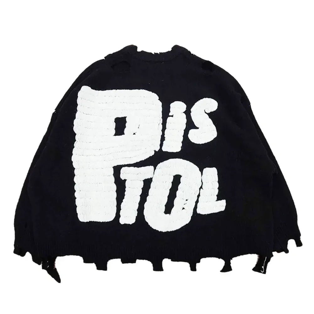 SAINT MXXXXXX x Sex Pistols embroidered sweater - Afewvibe