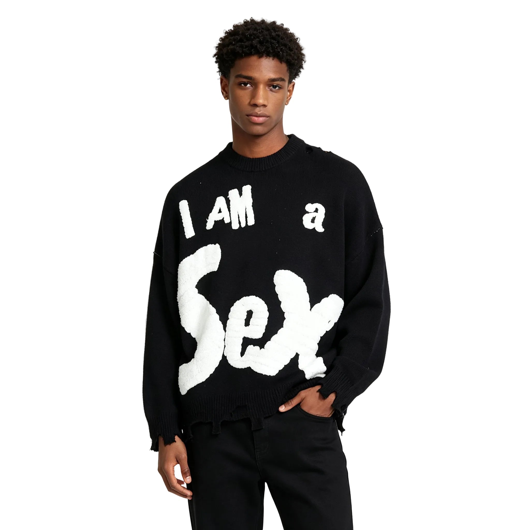 SAINT MXXXXXX x Sex Pistols embroidered sweater - AFewVibe