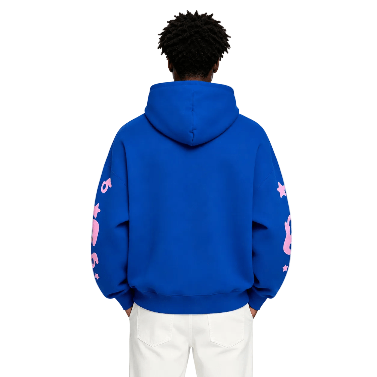 Sp5der Beluga Hoodie Blue - AFewVibe