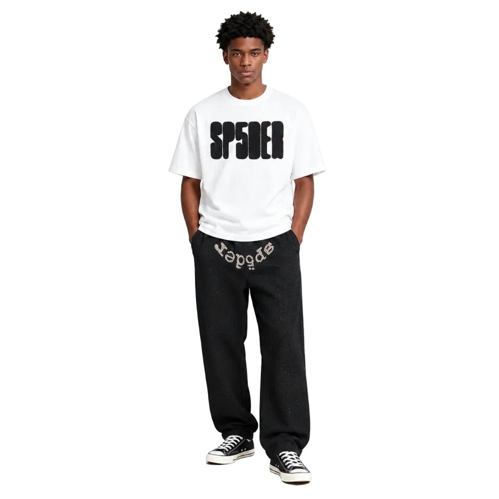 Sp5der VVS Sweatpant black - AFewVibe