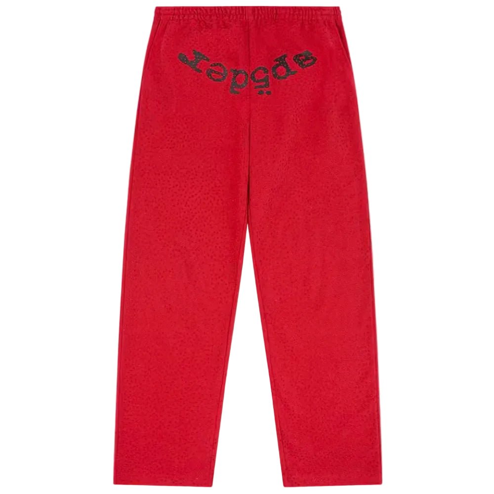 Sp5der VVS Sweatpant Red - AFewVibe