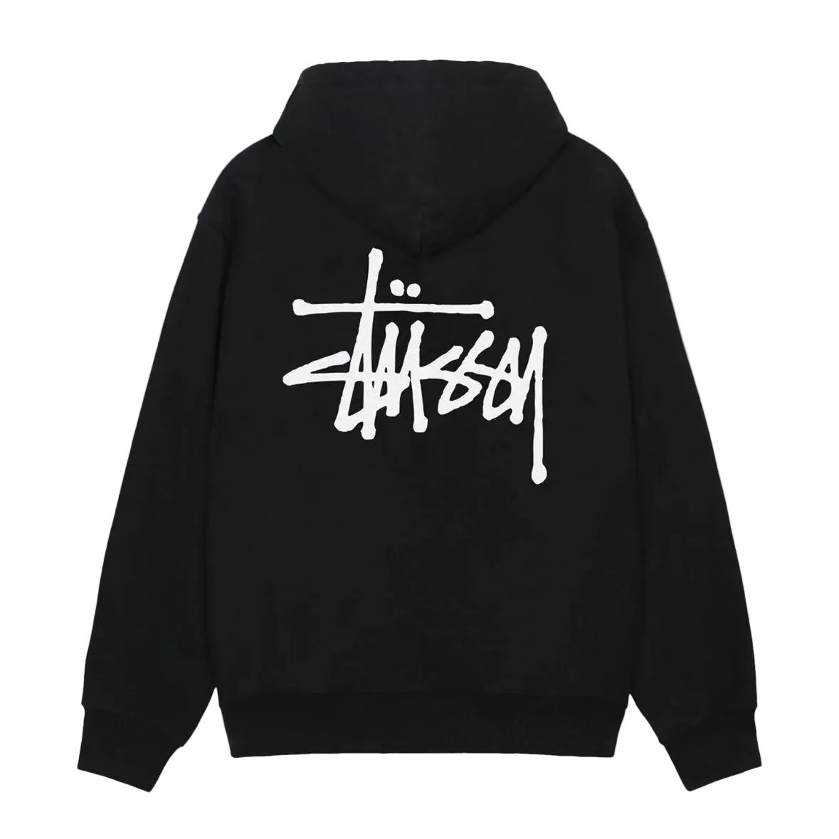 Stussy Basic Hoodie Black - AFewVibe