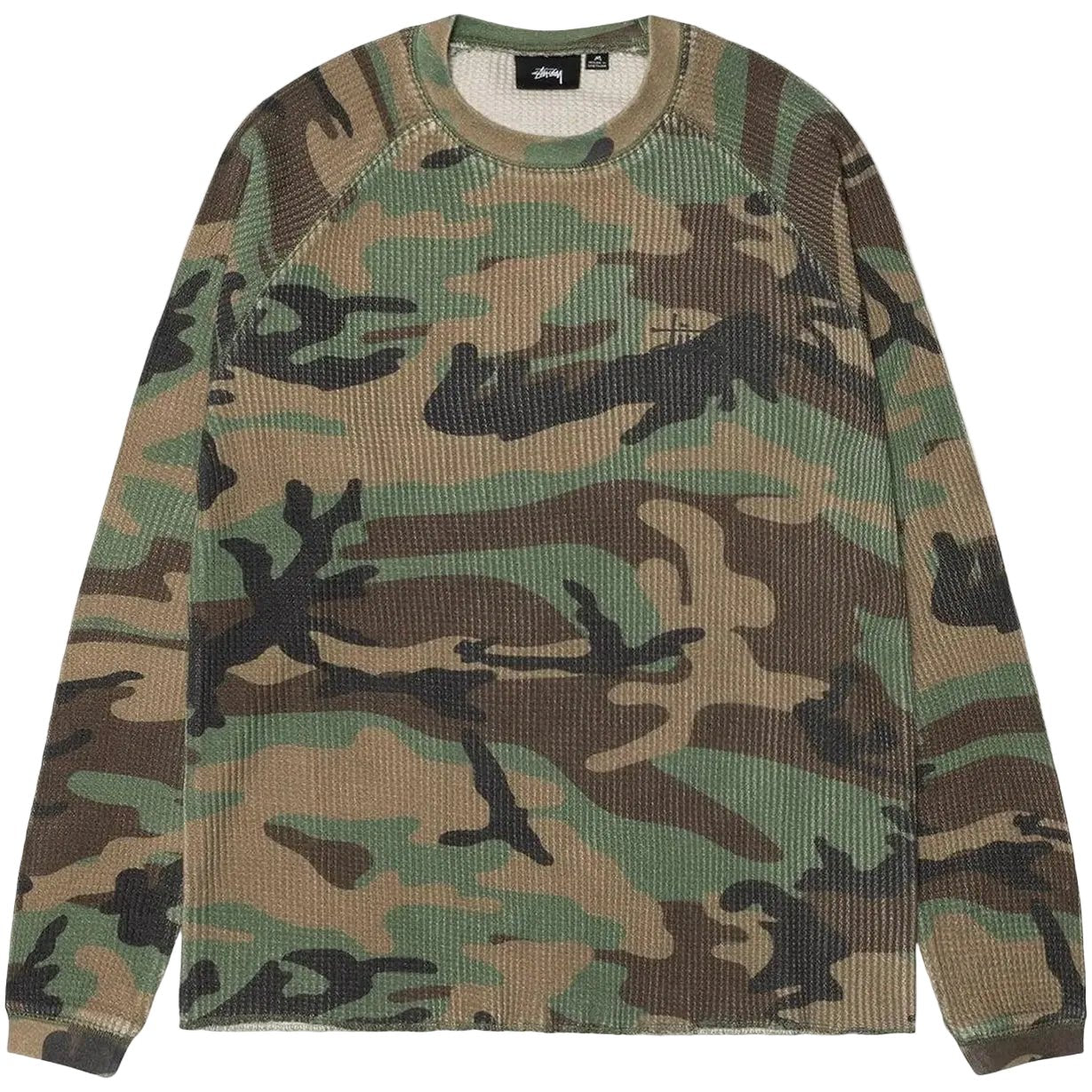 Stussy Basic Thermal Woodland Camo – AFewVibe