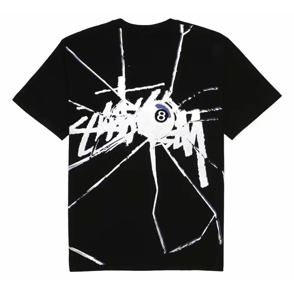 Stussy Shattered Tee Black - Afewvibe