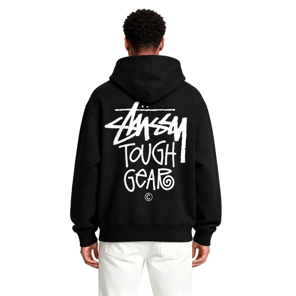 Stussy Tough Gear Hood black - AFewVibe