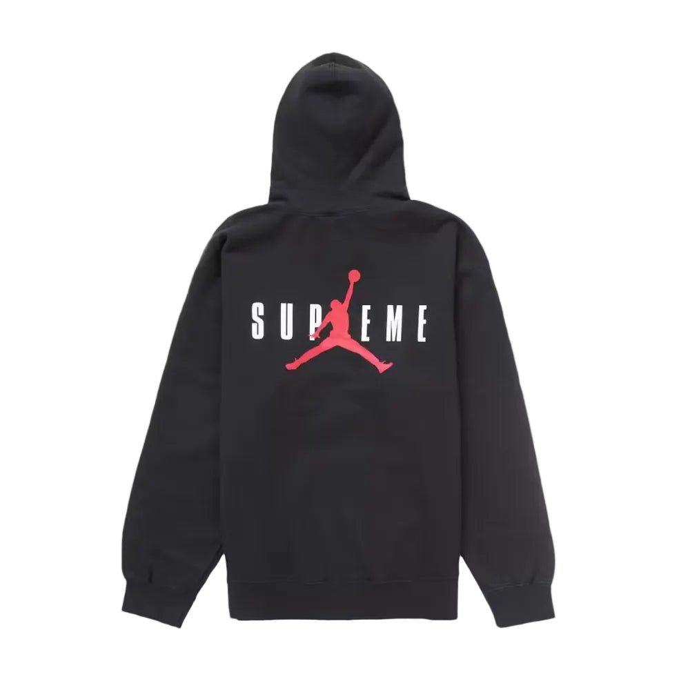Supreme Jordan Hooded Sweatshirt FW24 Black - AFewVibe