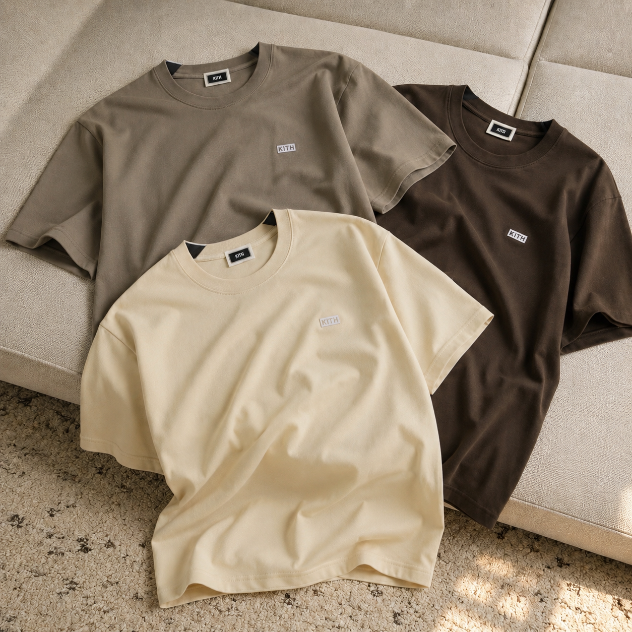 Kith LAX Tee Three Quiet Color Routes
