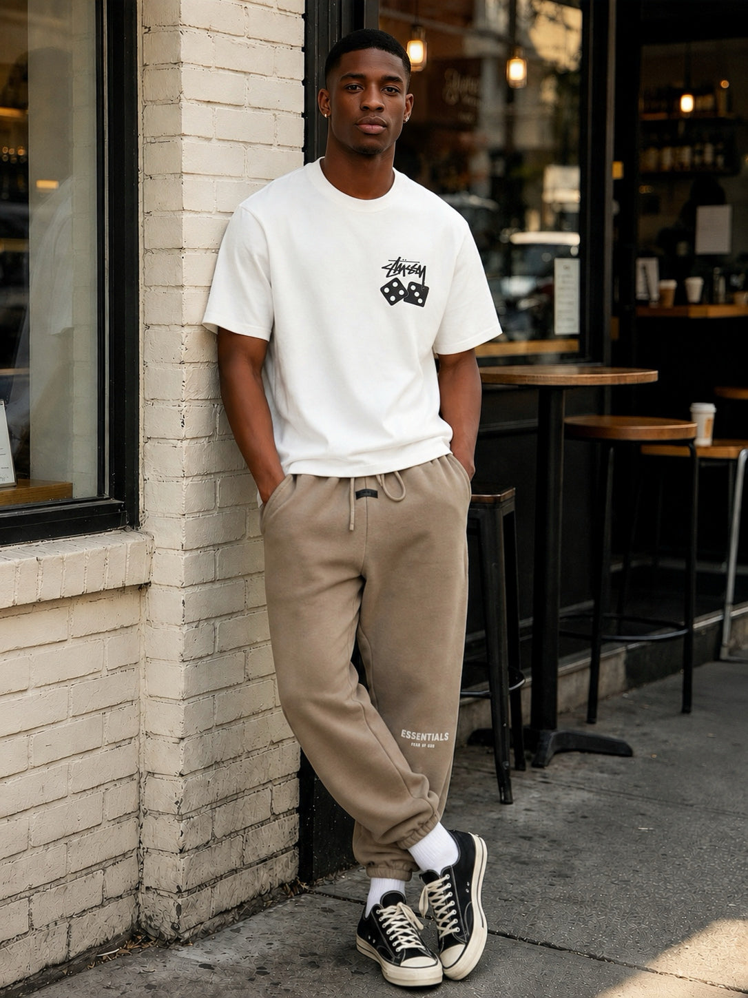Essentials Desert Taupe Meets Stussy Natural