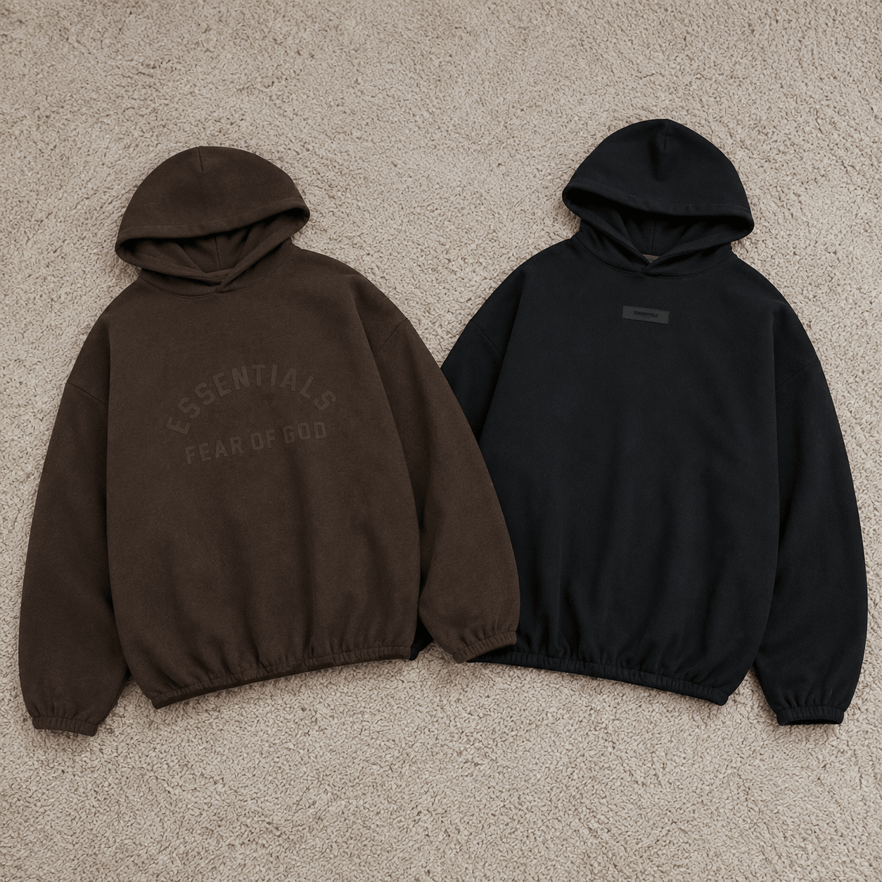 Black or Heather Wood Essentials Hoodies - AFewVibe