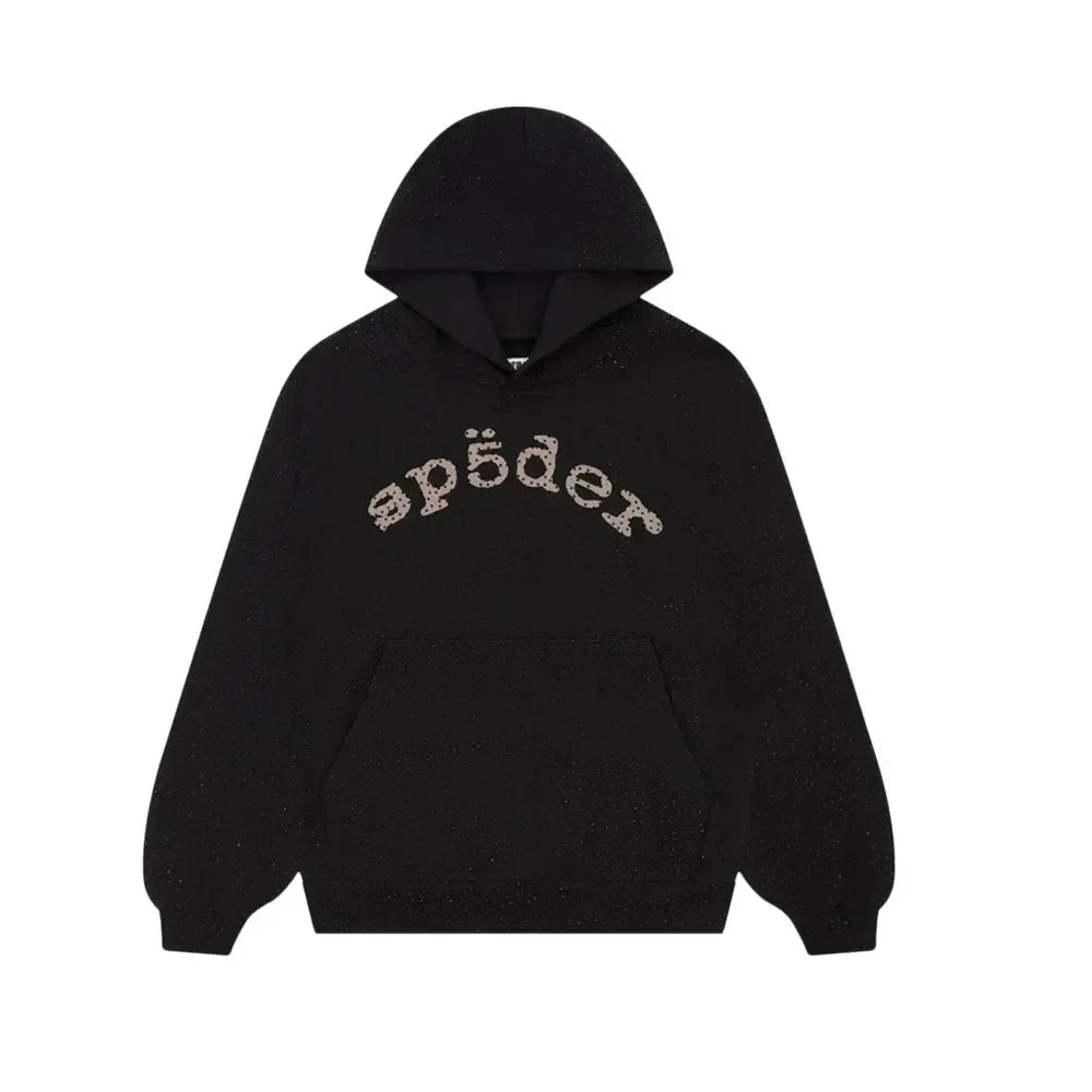 Brilliant Sp5der VVS Hoodie Black - Afewvibe