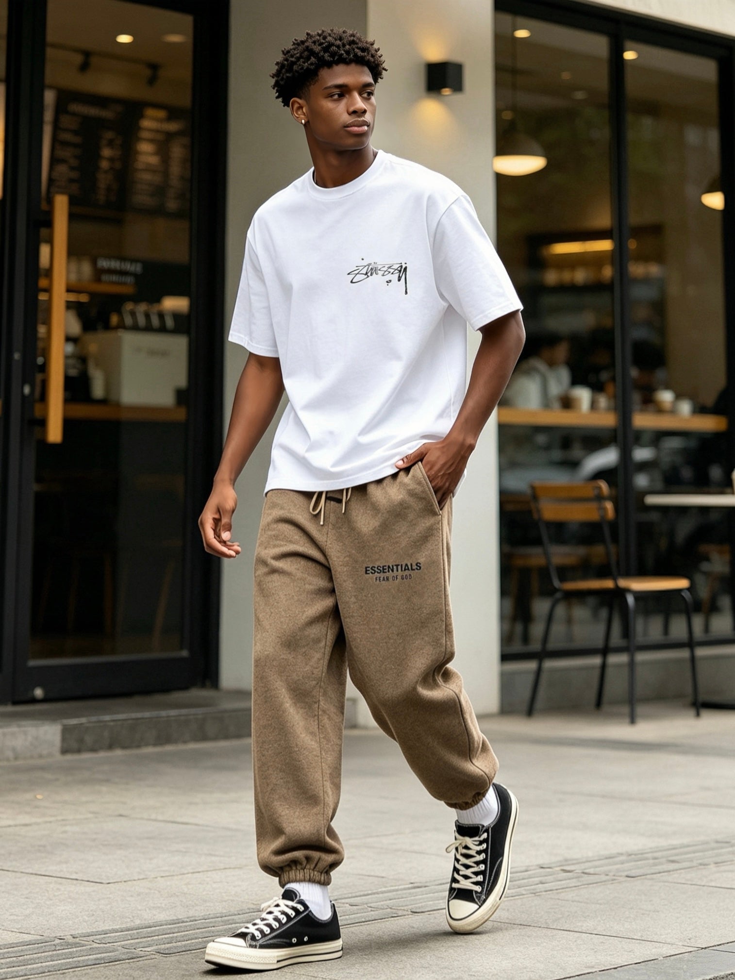 Building Outfits With Essentials Heather Grey - AFewVibe
