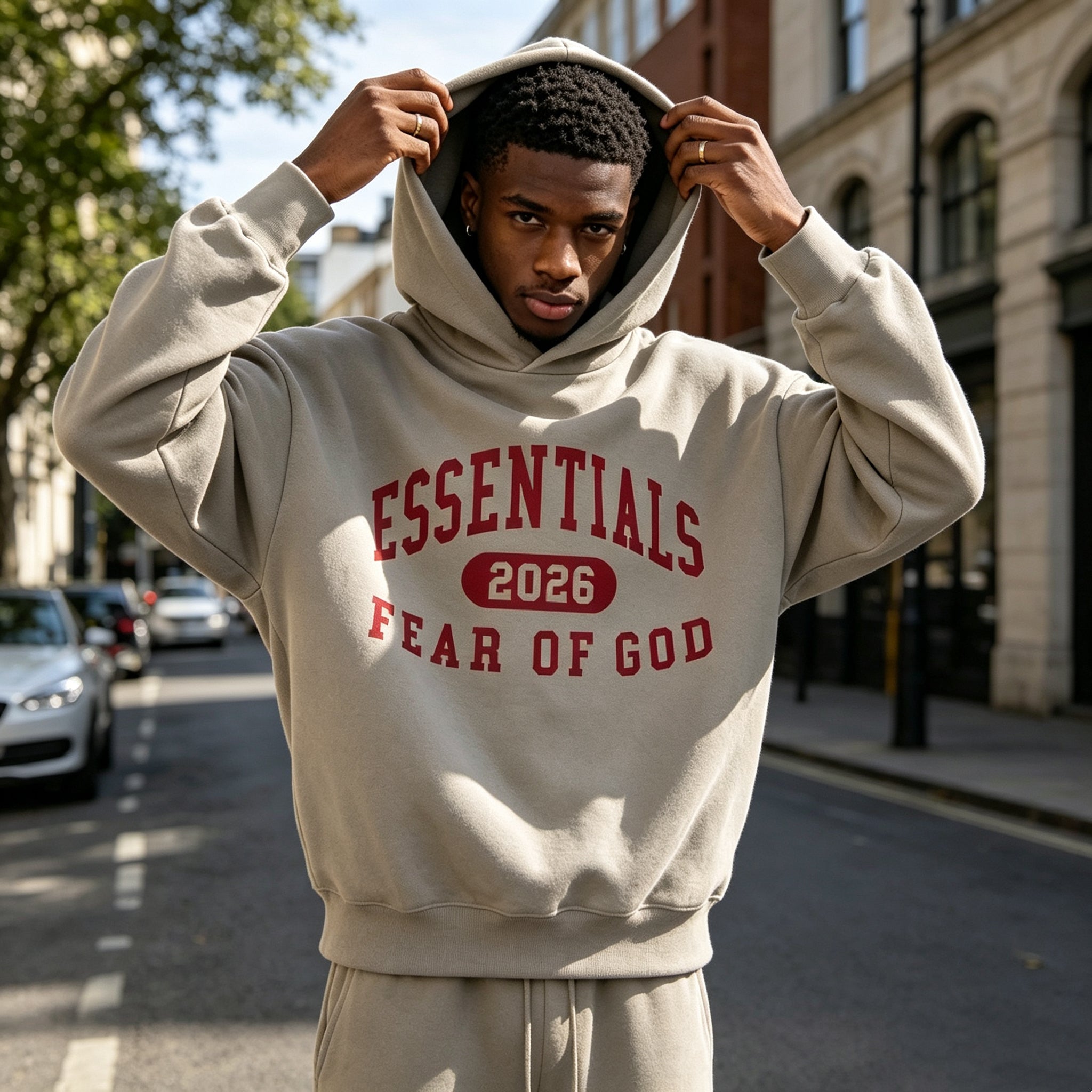 Fear of God Essentials Classic Hoodie Smoke Grey Review - Afewvibe