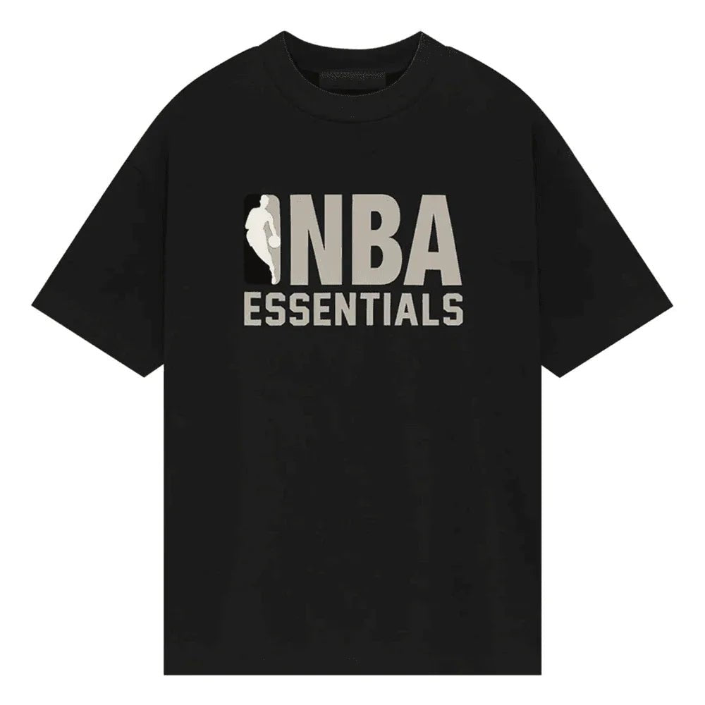 Fear of God Essentials NBA Tee SS25 Black Review - Afewvibe