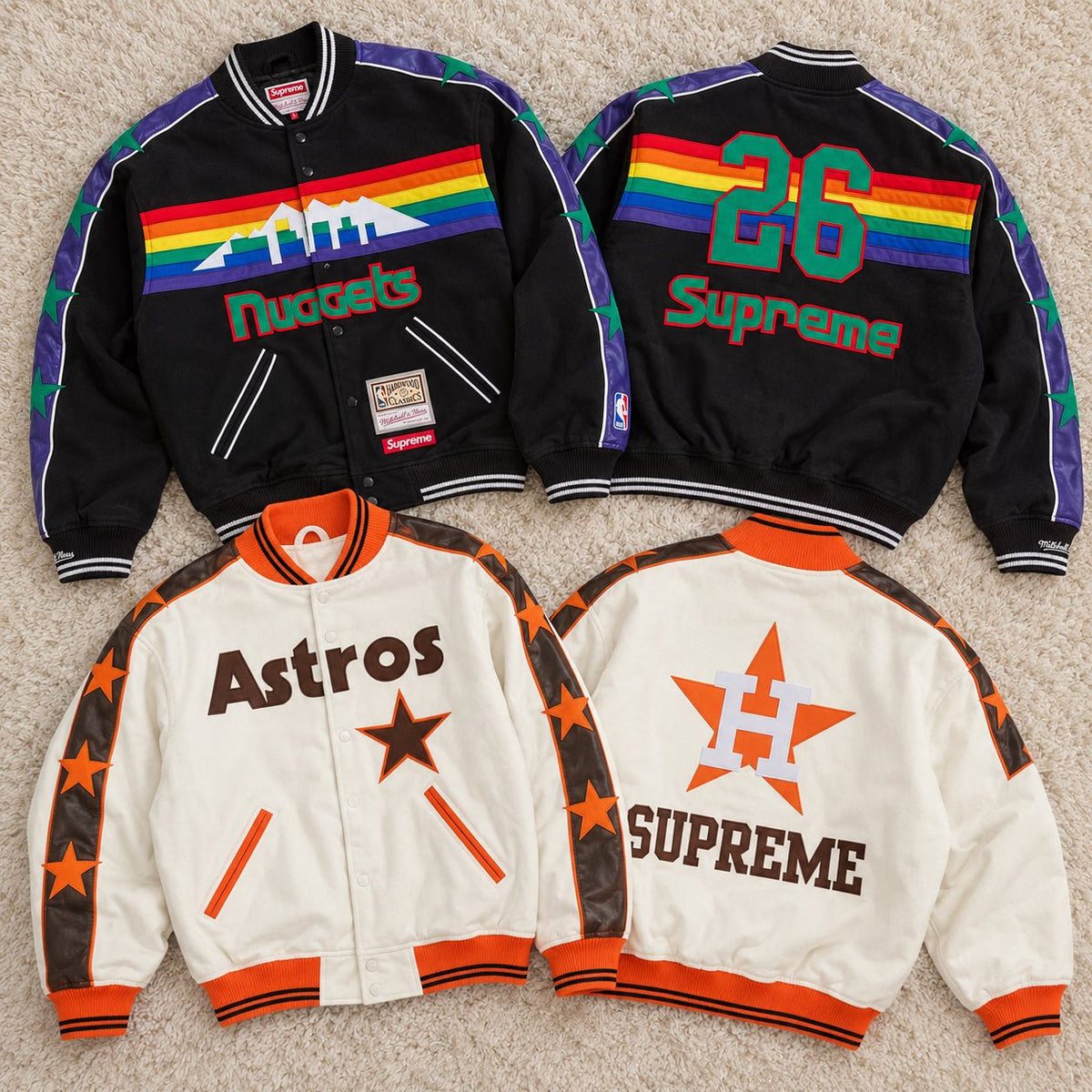 How Supreme Reworks the Classic Varsity Jacket - AFewVibe