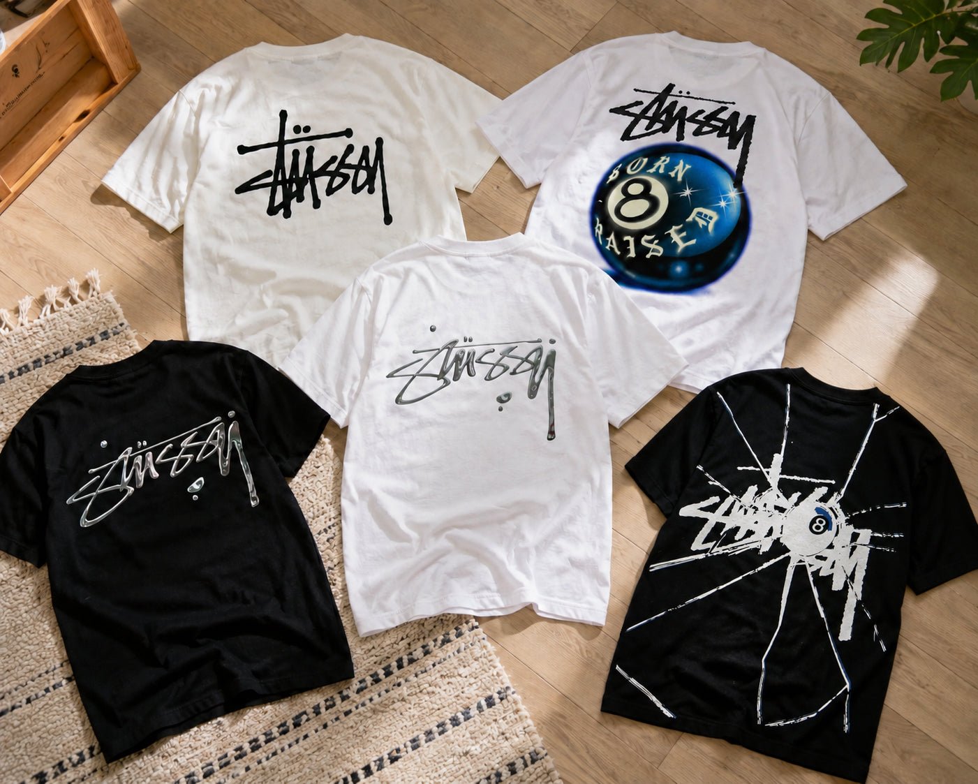 Stussy Graphic Tees Five Styles Different Streetwear Statements - AFewVibe