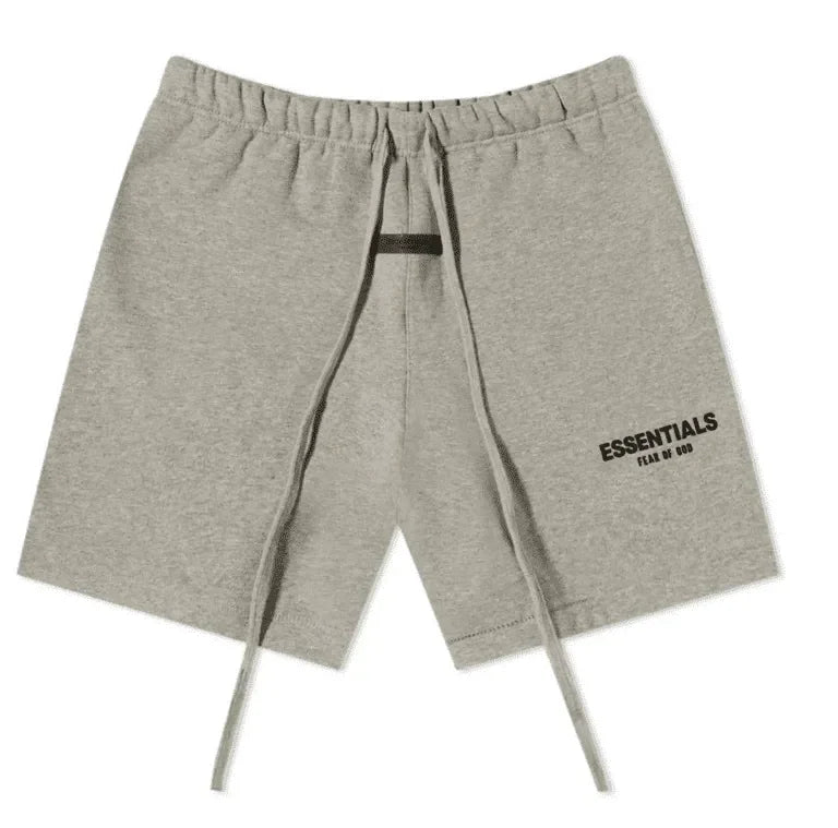 Fear of God Essentials Sweatshort Dark Oatmeal - AFV Clothes